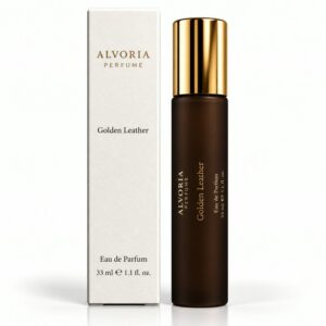 Golden Leather Alvoria - perfumy premium 33 ml, hurt